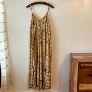 Natural Life V-Neck Boho Floral Jumpsuit.  Size XL.